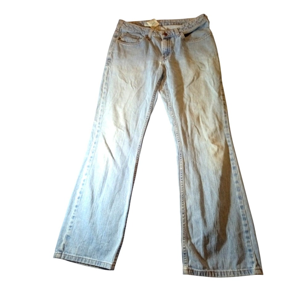 Carhartt Womens WB041 FBI Original Fit Jeans Med Wash Bootcut 8x30
